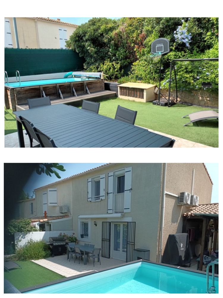Maison F4, piscine, jardin Montpellier Hauts de Massane