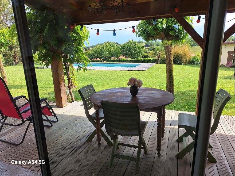 Villa rénovée 115m² - Vue Pyrénées - Piscine
