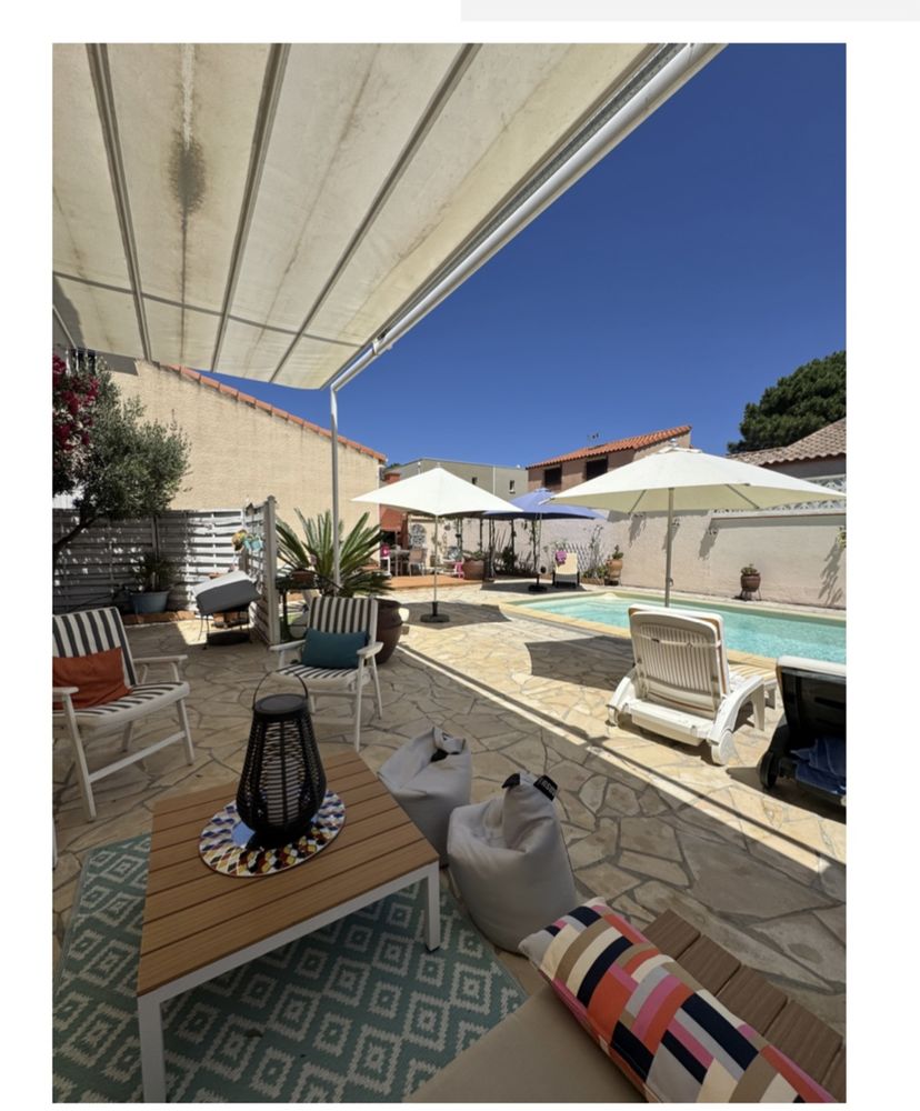 Roussillon Maison 4 faces bord de mer