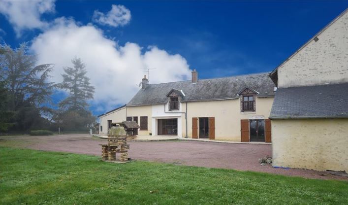 Maison longère 7 pièces 215 m² + grange sur terrain clos