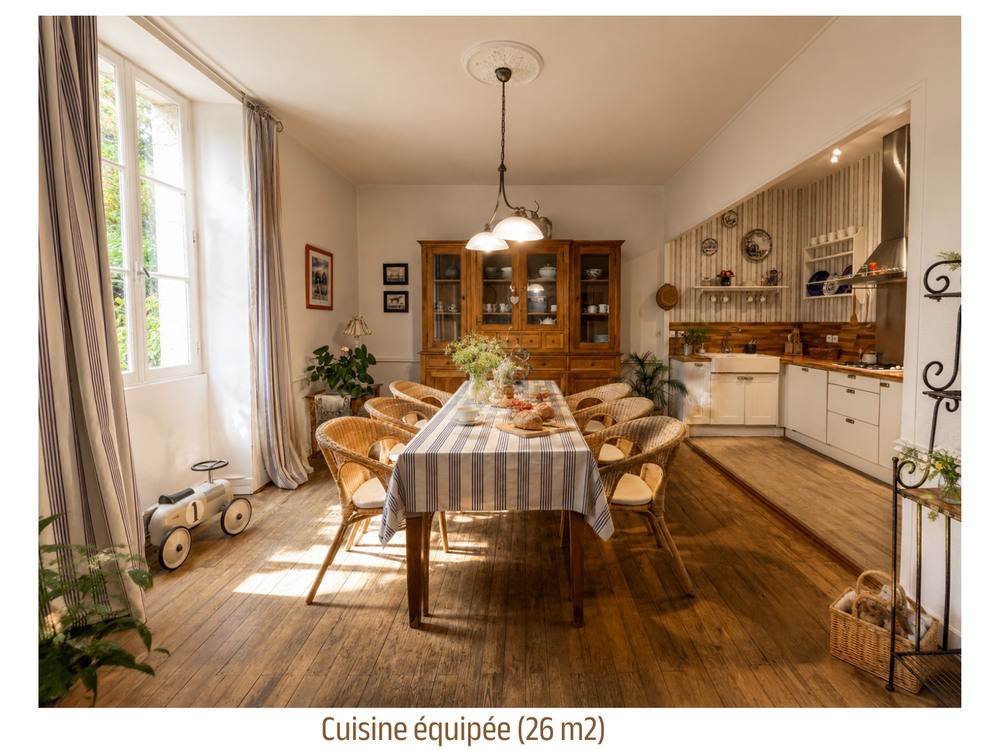 Grande maison familiale - 5 chambres - Proche Nantes