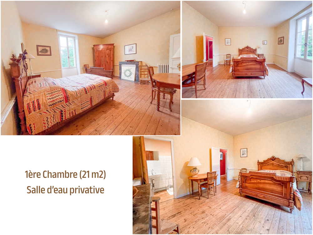 Grande maison familiale - 5 chambres - Proche Nantes