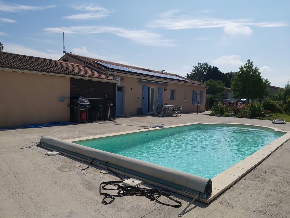 Maison plain-pied avec piscine,sans aucun travaux à prévoir