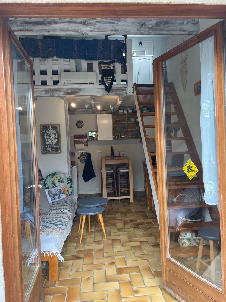 Maisonnette avec terrasse à la plage de Biscarrosse