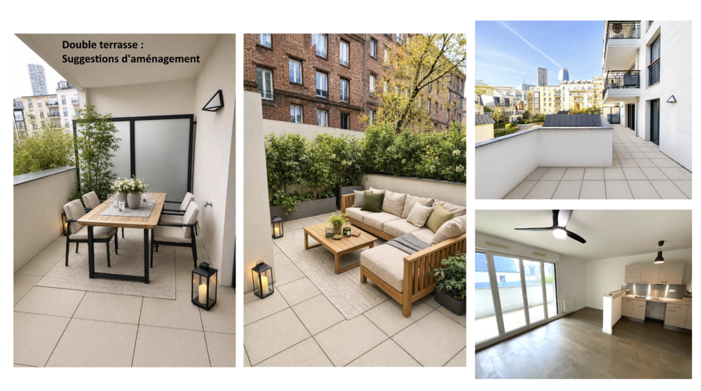 Bien rare! 3 pièces avec terrasse - Puteaux République