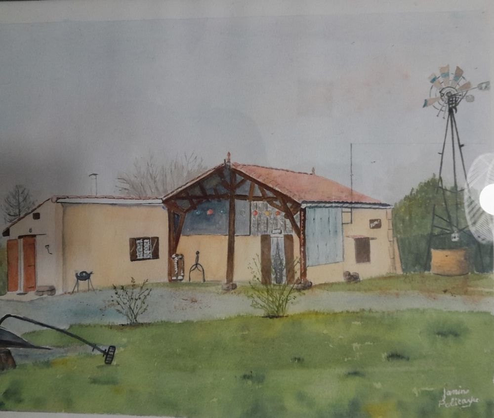 NAISON 140 m2 SUR TERRAIN DE 5100 m2 AVEC PLAN PLAN D'EAU