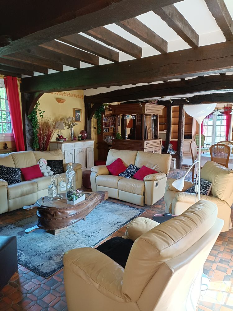 Très belle chaumière normande authentique 4 kms A13
