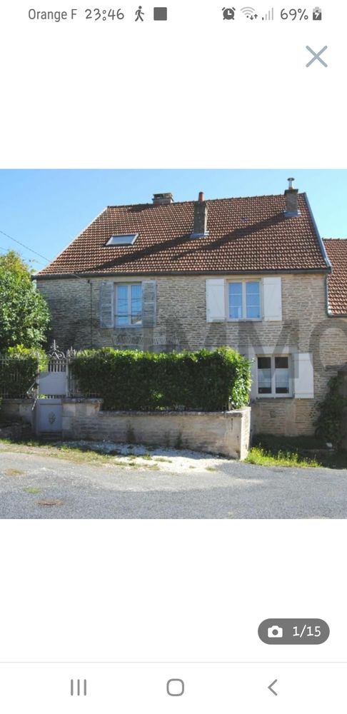 Maison en pierre avec verger 52120