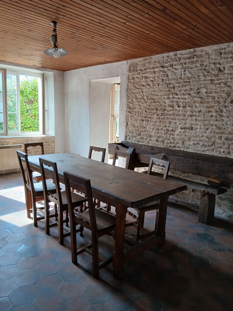 Maison en pierre avec verger 52120