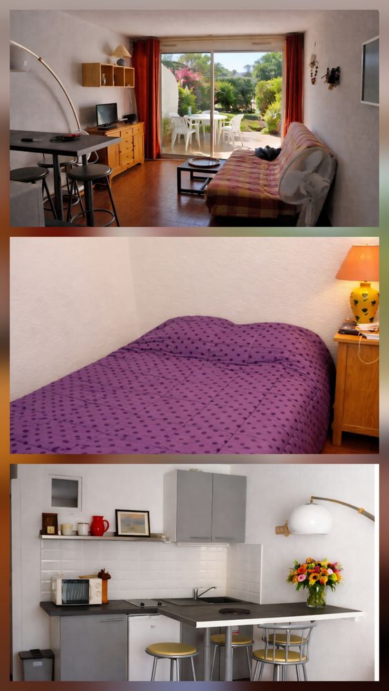 Studio cabine de 27 m2 à Port Camargue