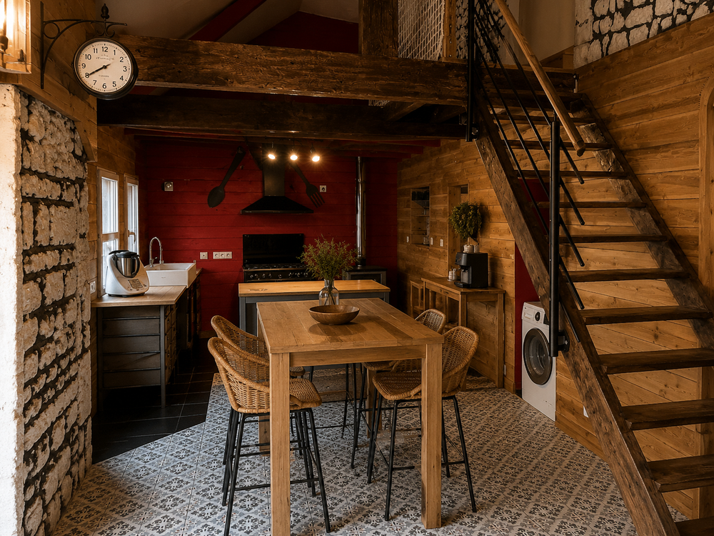 Maison de caractère rénovée,138 m², Cour, Dépendances 150m2
