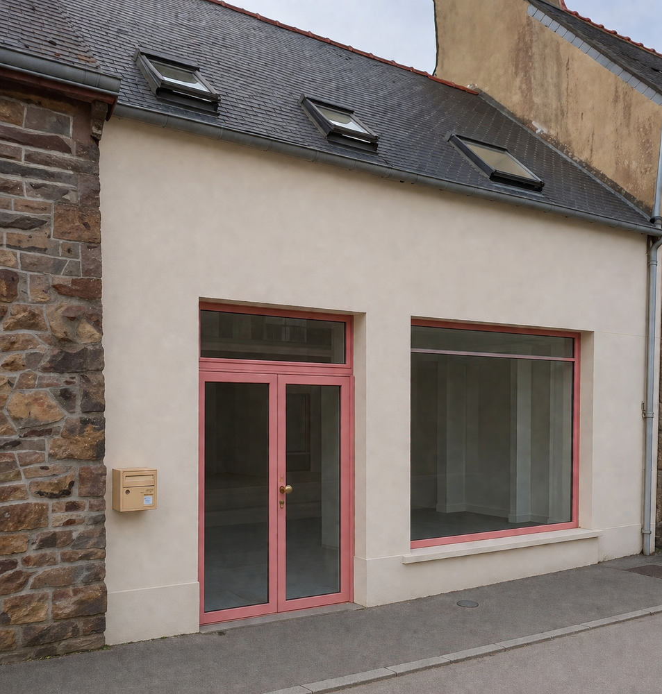 Local commercial + appartement