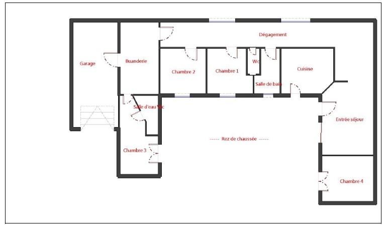 Pour PARTICULIER OU PROFESSIONNEL DE LA SANTE MAISON PLAIN-PIED 160 M2