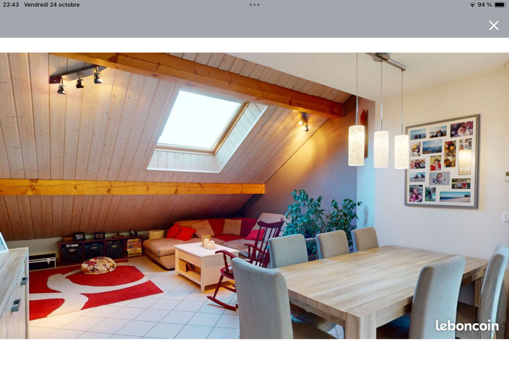 Appartement duplex de 135 m2 au sol