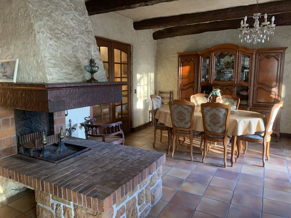 grande maison sur drap