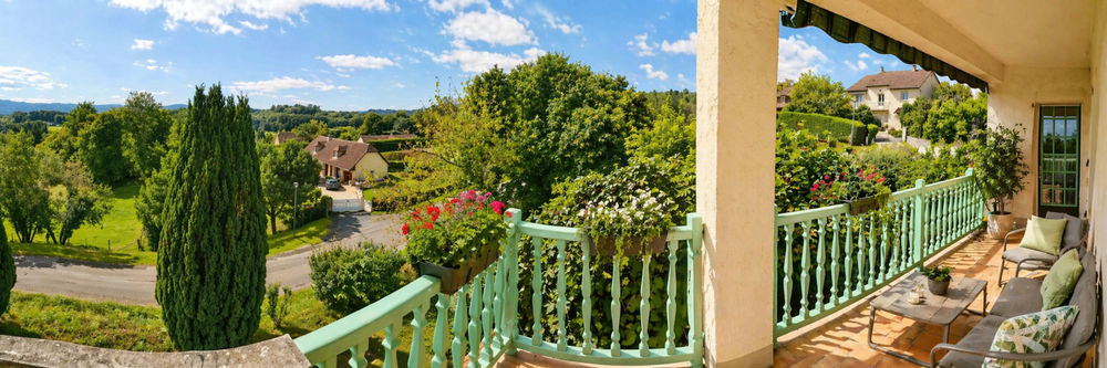 Maison avec grand potentiel et vue dégagée ? Chameyrat