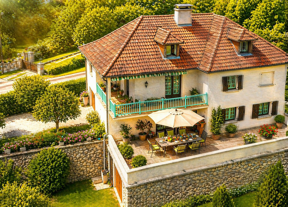 Maison avec grand potentiel et vue dégagée ? Chameyrat