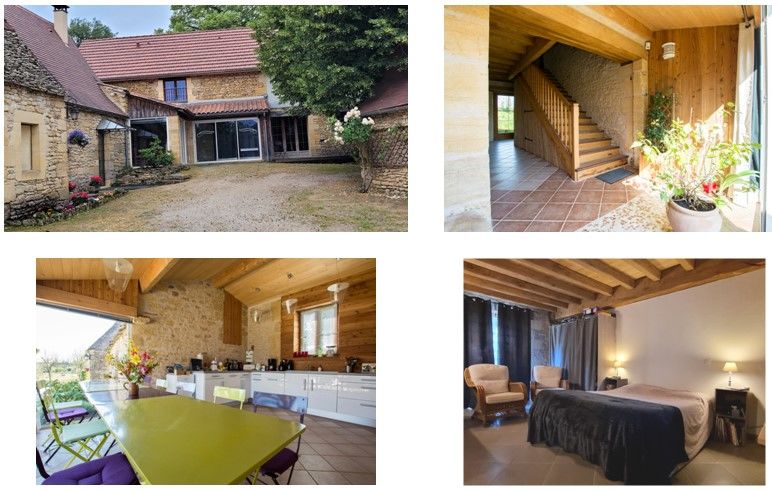 Ensemble immobilier 2 maisons 1 grangette 1 séchoir à tabac