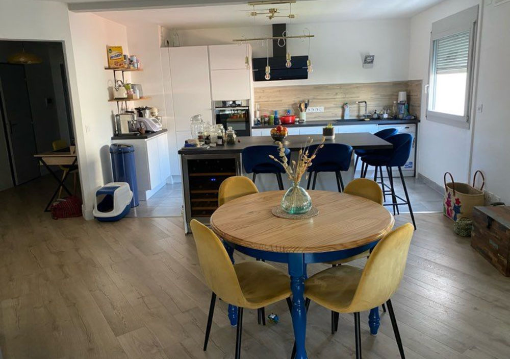 Lyon 7 T3 traversant 84 m² rénové
