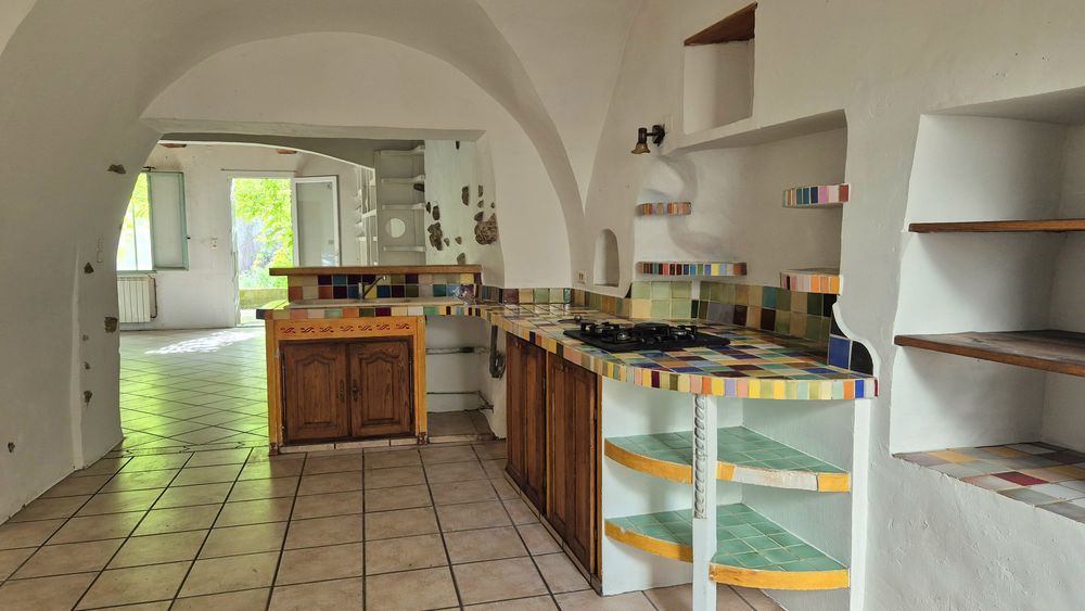 Maison village terrasse
