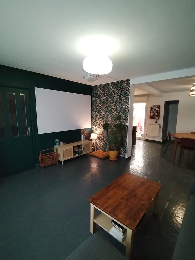 Maison 4 chambres + bureau avec jardin