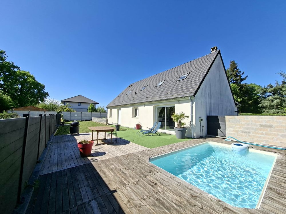 Maison familiale 182m²/7 chbres/pièce de vie 60 m²/piscine