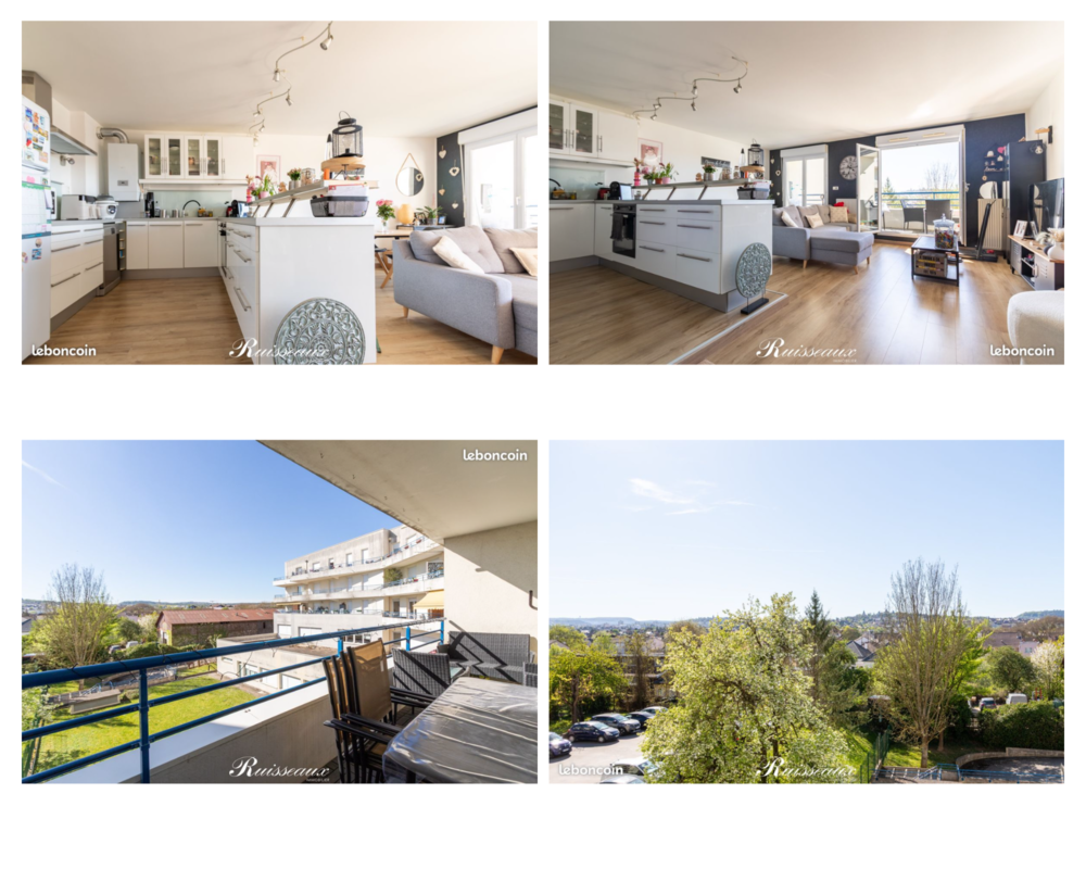 appartement T3 toison d'or avec terrasse vue dégagée