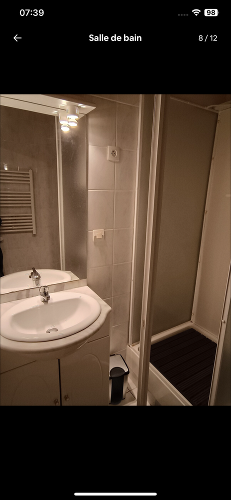 Studio à rennes les bains possibilité 4 couchages 18M2