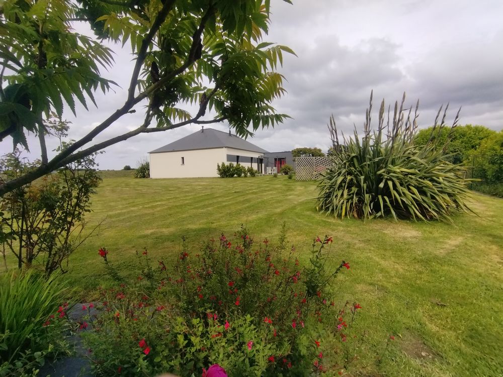 Maison contemporaine Plain-pied - Terrain 5000M²-Dépendance