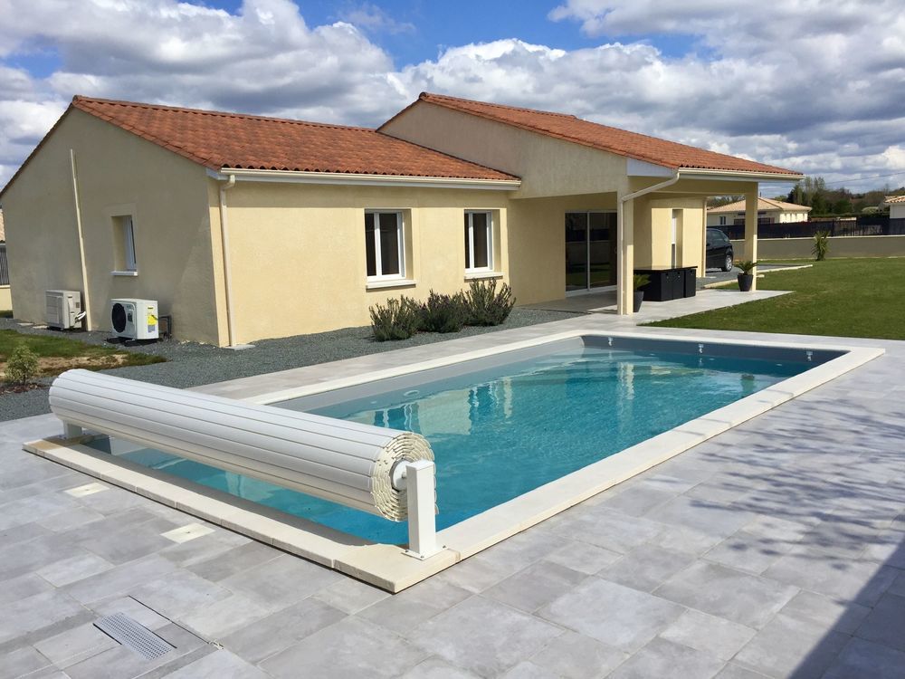 Maison Contemporaine de 2019-130M2-Piscine Chauffée.