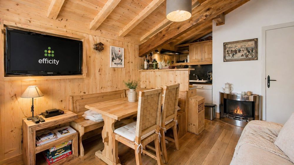 MEGÈVE ? Charmant appartement 40 m² avec vue sur le Jaillet