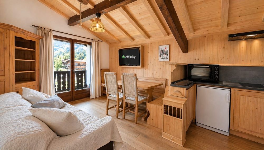 MEGÈVE ? Charmant appartement 40 m² avec vue sur le Jaillet