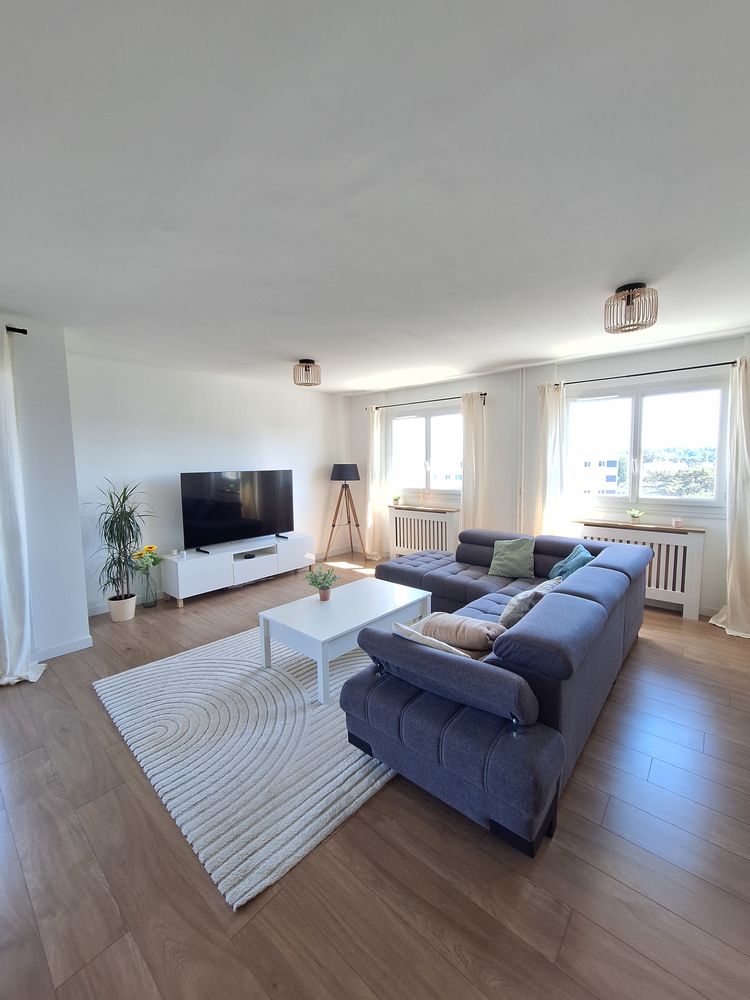 Appartement T3 lumineux de 84 m² avec vue sur Lyon