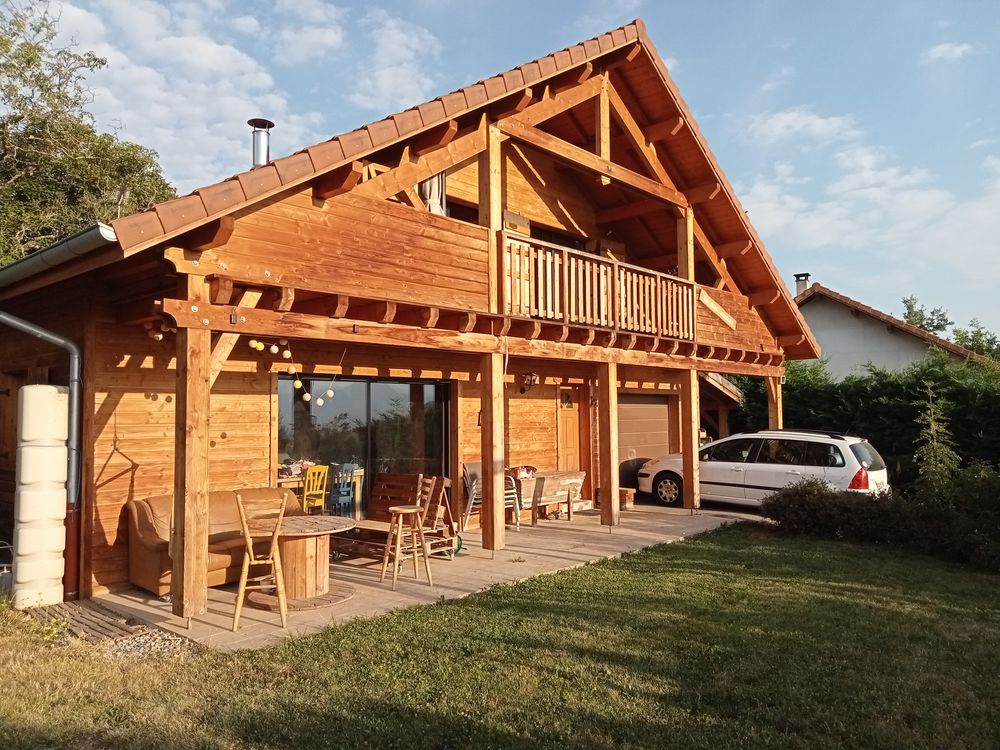Chalet ossature bois surface 128m² 4 pièces Rare à la