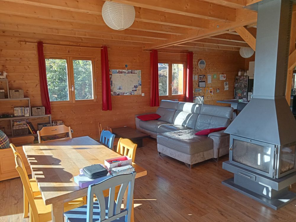 Chalet ossature bois surface 128m² 4 pièces Rare à la