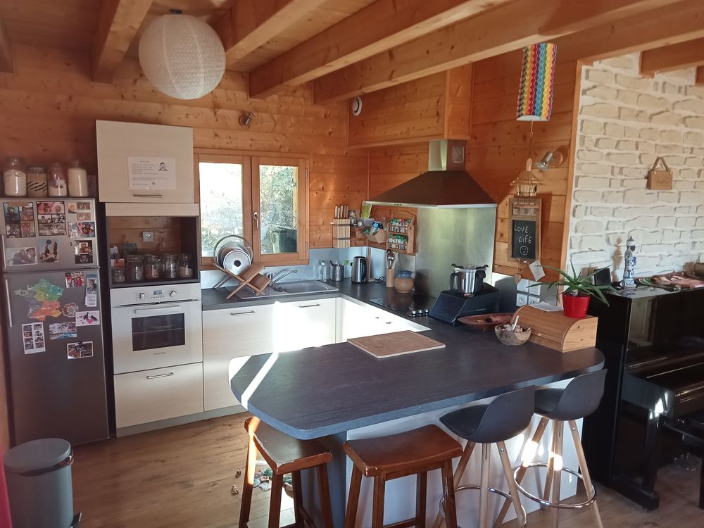 Chalet ossature bois surface 128m² 4 pièces Rare à la