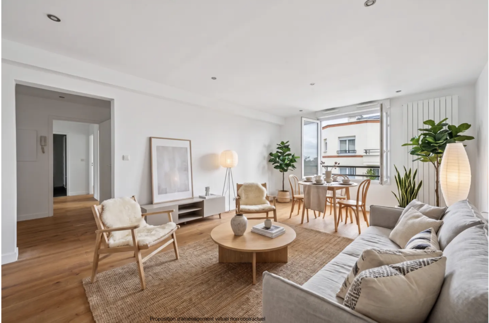 APPARTEMENT 3 PIECES DANS IMMEUBLE DE STANDING