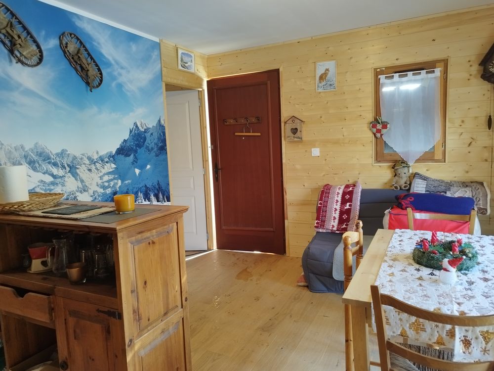 chalet cosy agrandi dans un style pur montagnard