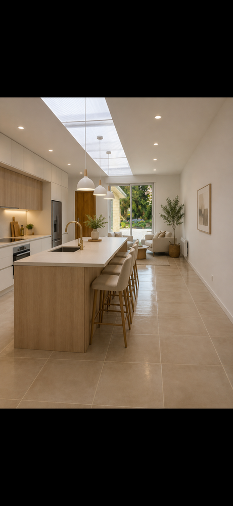 Maison semi individuelle rénovée avec jardin