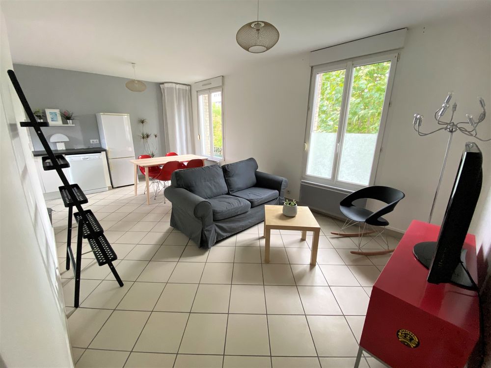 Bel appartement meublé T2 centre-ville 43 m2 dernier étage