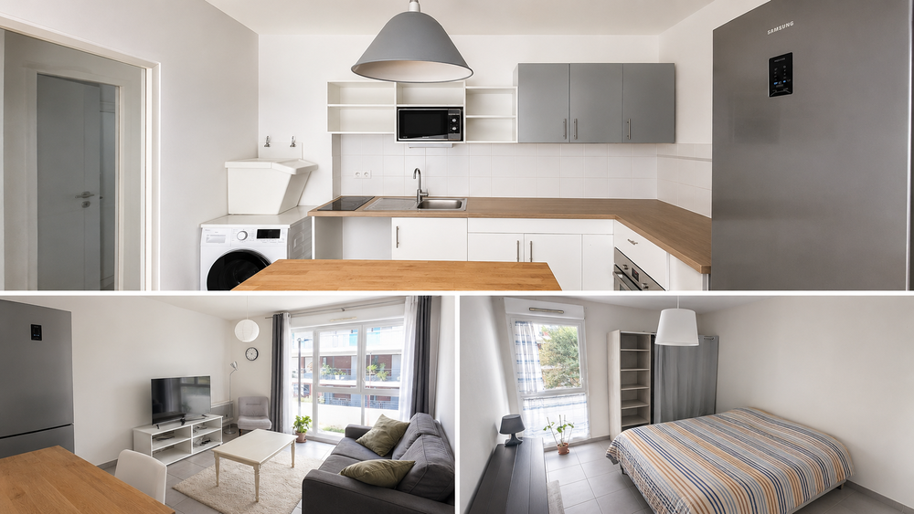 T2 meublé haut de gamme - 41 m² - Centre avignon