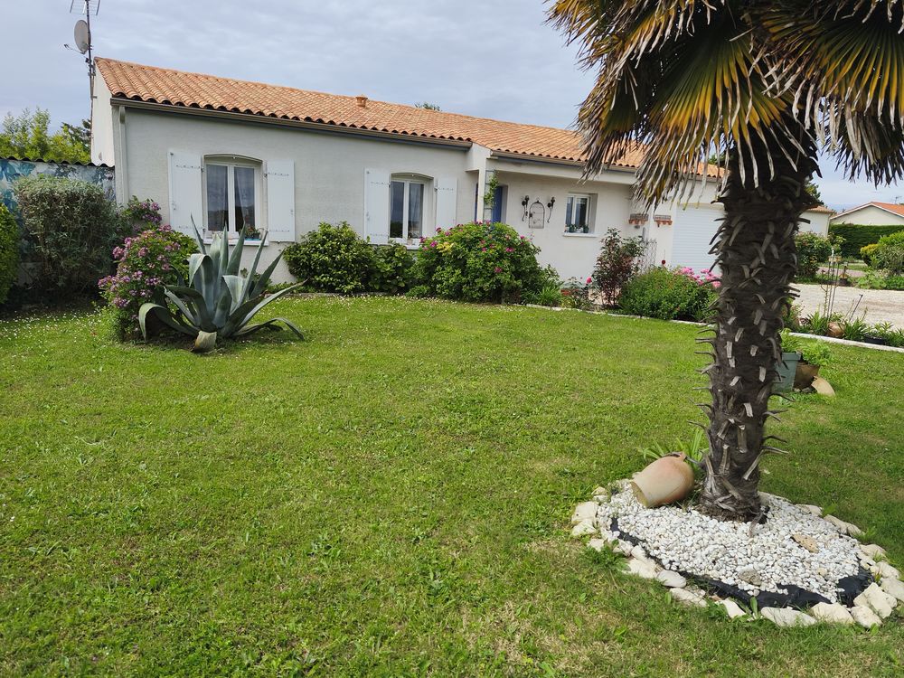 Maison de plein pied ,terrain arboré sans vis à vis