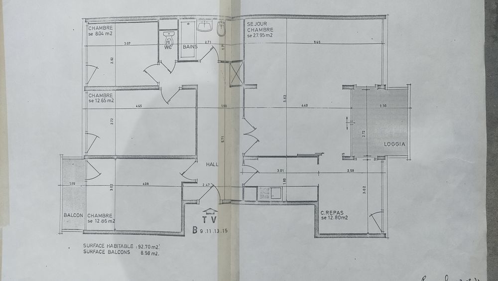 4/5 PIECES TRAVERSANT LUMINEUX LA ROCHE SUR FORON 92M2
