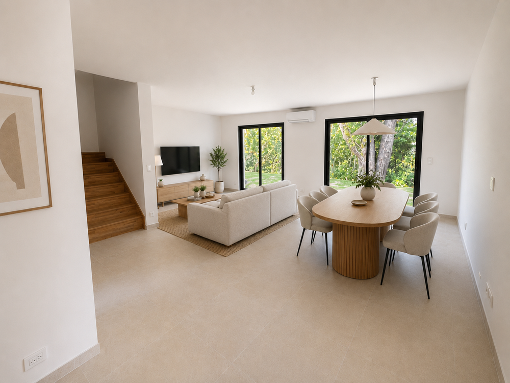 Maison neuve T4 avec garage et jardin