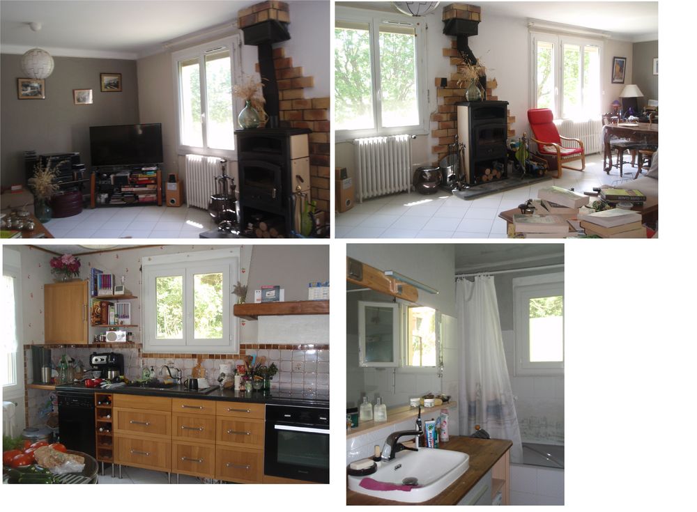 4 Pièces · 84 m² / terrain 1800m² avec abris de jardin