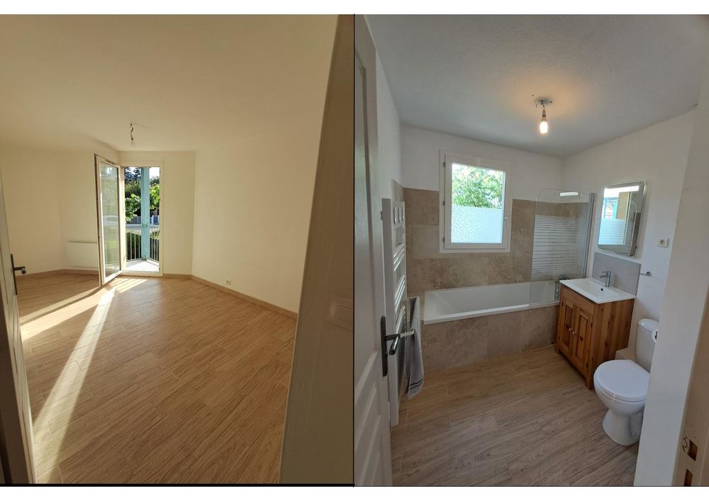 Maison lumineuse 3 chambres avec jardin