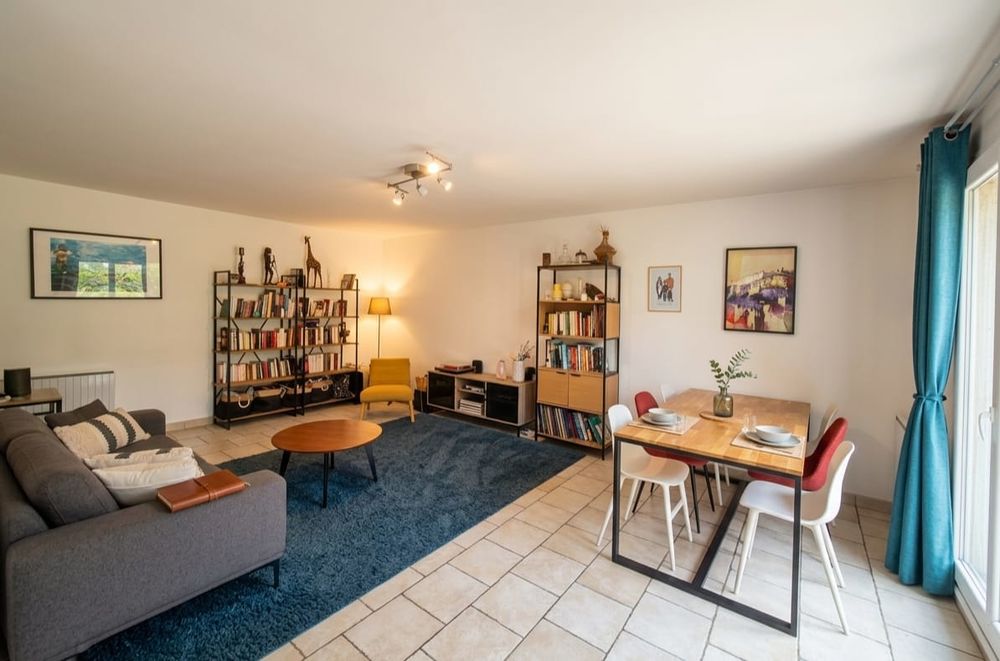 Appartement duplex Familial 100 m² en Rez-de-Jardin