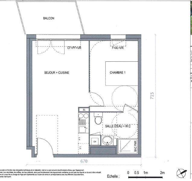 Appartement 39m2 Le Haillan près Bordeaux