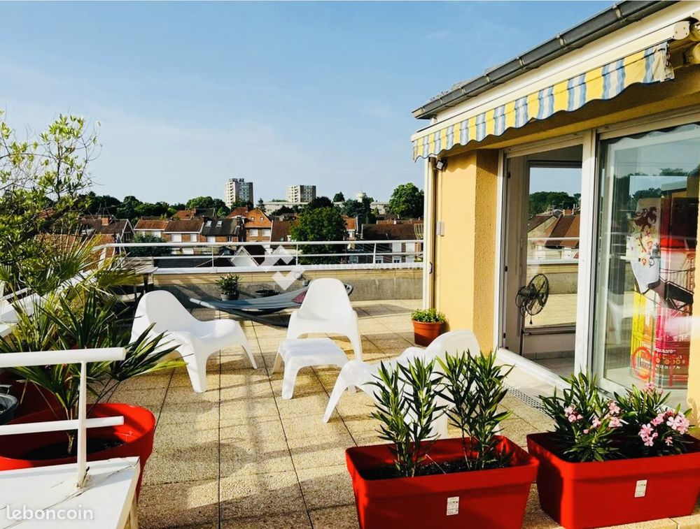 ROOFTOP 58 m² D'EXCEPTION À VALENCIENNES ? TERRASSE 44,86 m²
