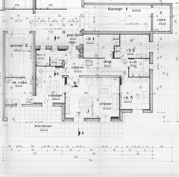 Maison d'Architecte 160 m2 - Plain pied sur 5000 m2
